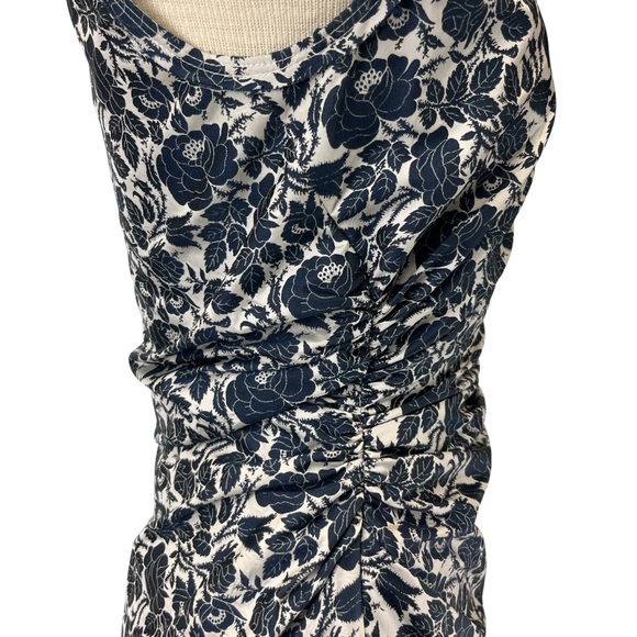 Prada Cheongsam Silk Floral Fitted Dress Women 40 US 4 - Picture 10 of 16